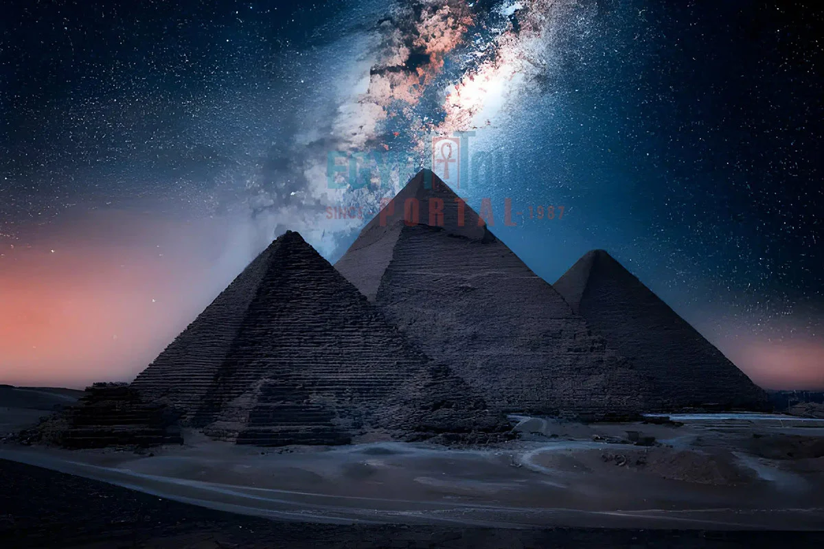 Astronomie du Complexe des Pyramides de Gizeh - Egypt Tours Portal.webp