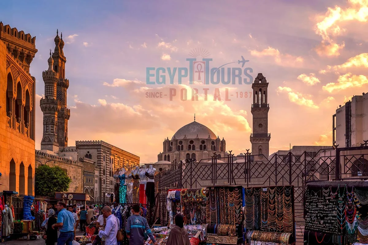 Emplacement du Bazar Khan El-Khalili - Egypt Tours Portal.webp