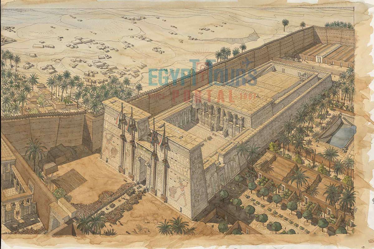 Emplacement du Temple d’Edfou - Egypt Tours Portal.jpg